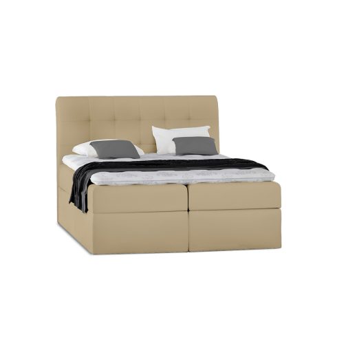 TYP50 boxspring ágy 140 cm bézs Trinity 4