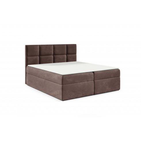 TYP57 boxspring ágy 140 cm sötétbarna Trinity 8