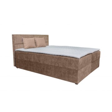 ARAMIS boxspring ágy 180 cm bézs Country 03