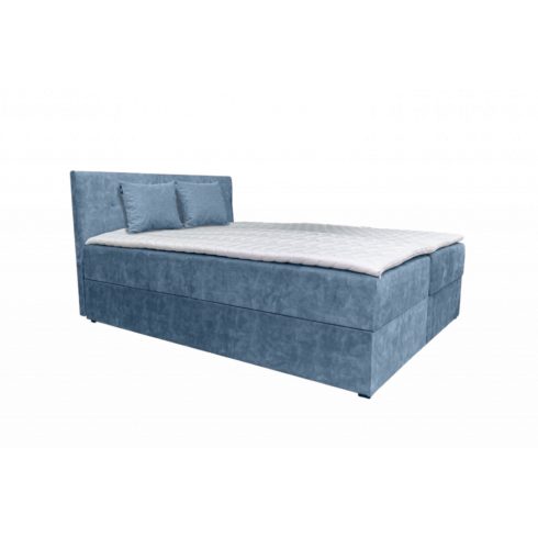 ATOS boxspring ágy 180 cm világoskék Country 19